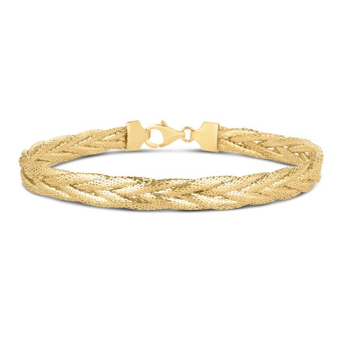 Tangled buy 14k solid gold Bracelet