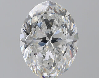 3.23 Carat E Color VVS2 Oval Diamond