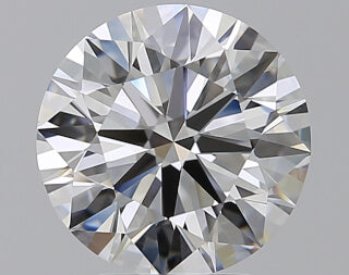 3.02 Carat D Color VVS1 Round Diamond