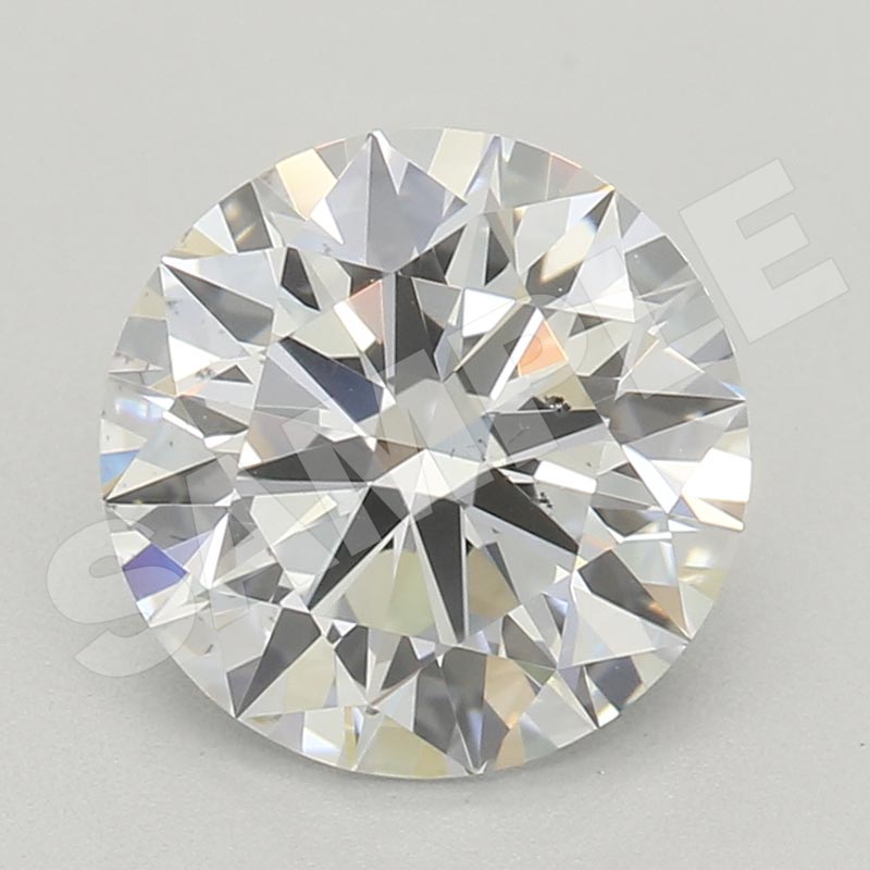 1.50 Carat Round IGI Labgrown Diamond,