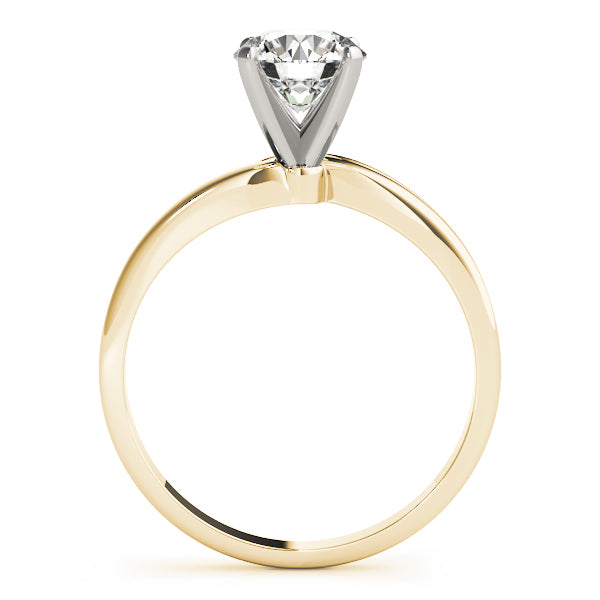 Engagement Ring 14K Yellow Gold Solitaires 50078-E