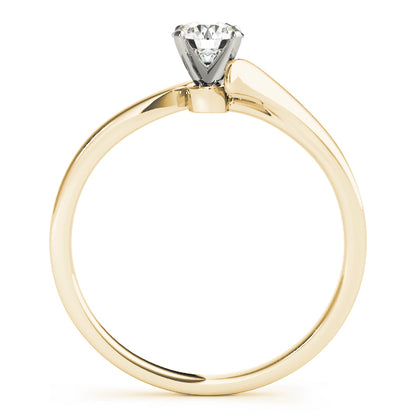 Engagement Ring 14K Yellow Gold Bypass 50192-E