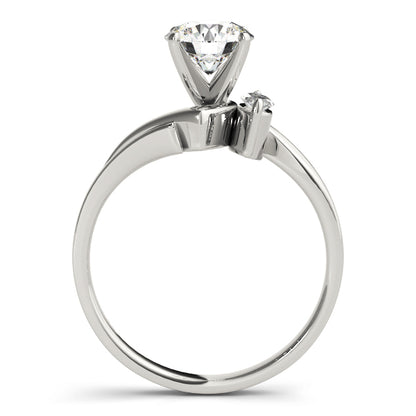 Engagement Ring 14K White Gold Bypass 50221-E