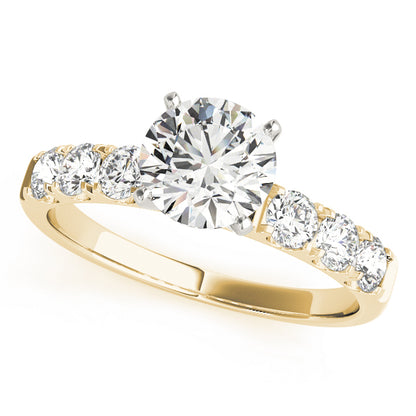 Engagement Ring 14K Yellow Gold Prong Set 50261-E
