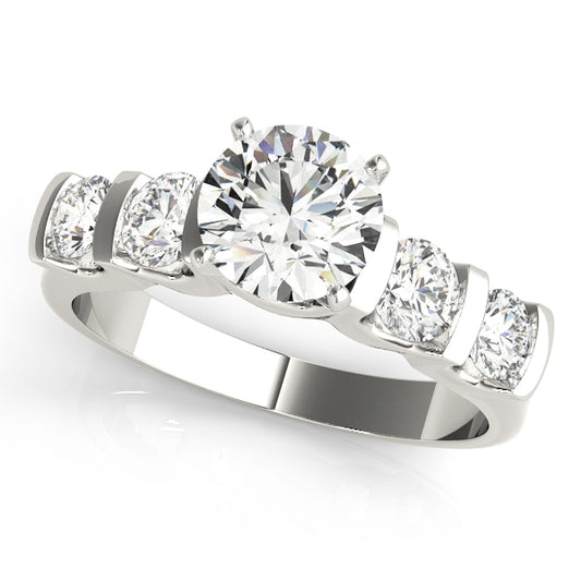 Engagement Ring Platinum Prong Set 50267-E